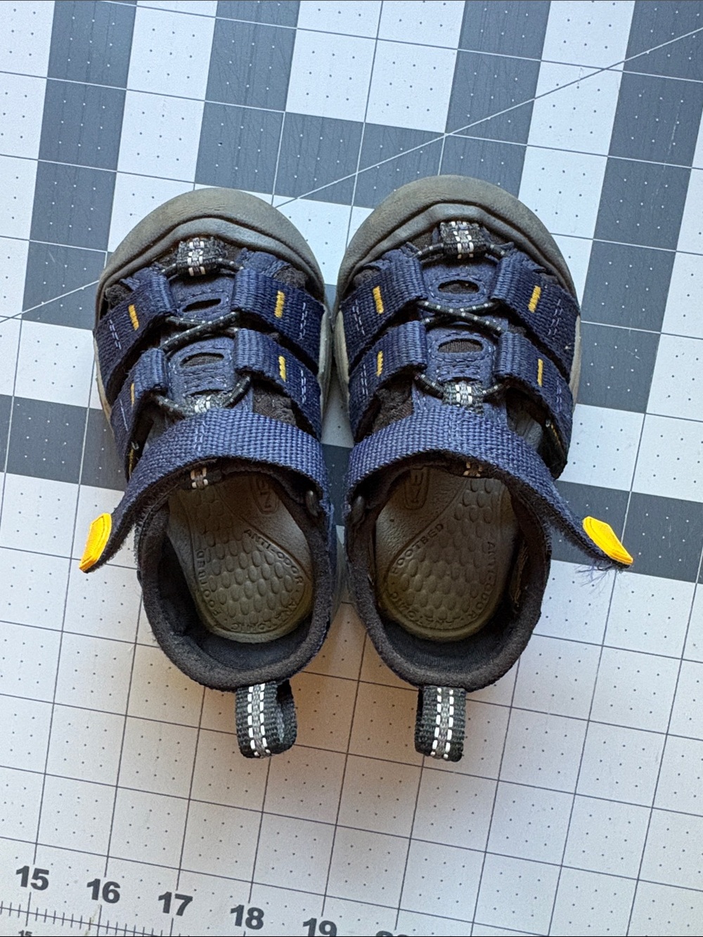 Keen Navy Blue Closed-Toe Sandals - Unbranded